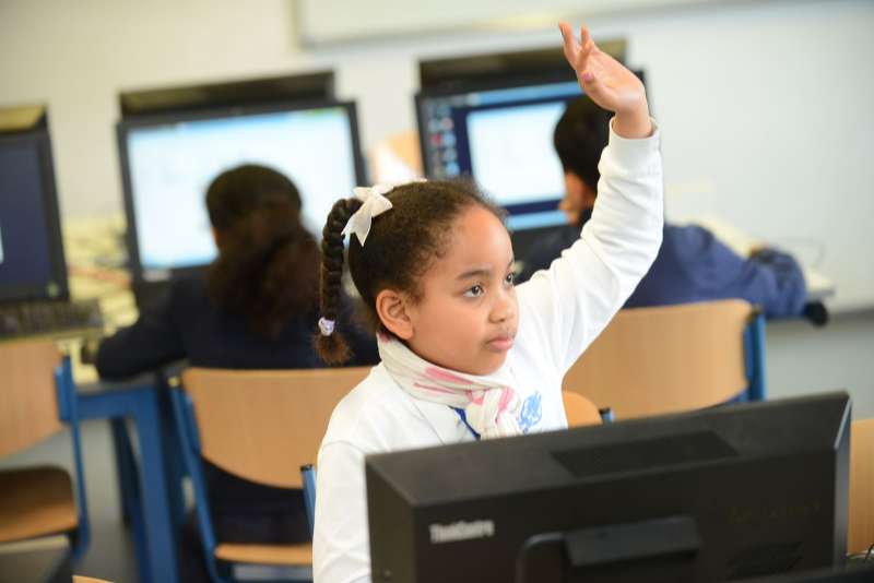 Children in the Computer Room